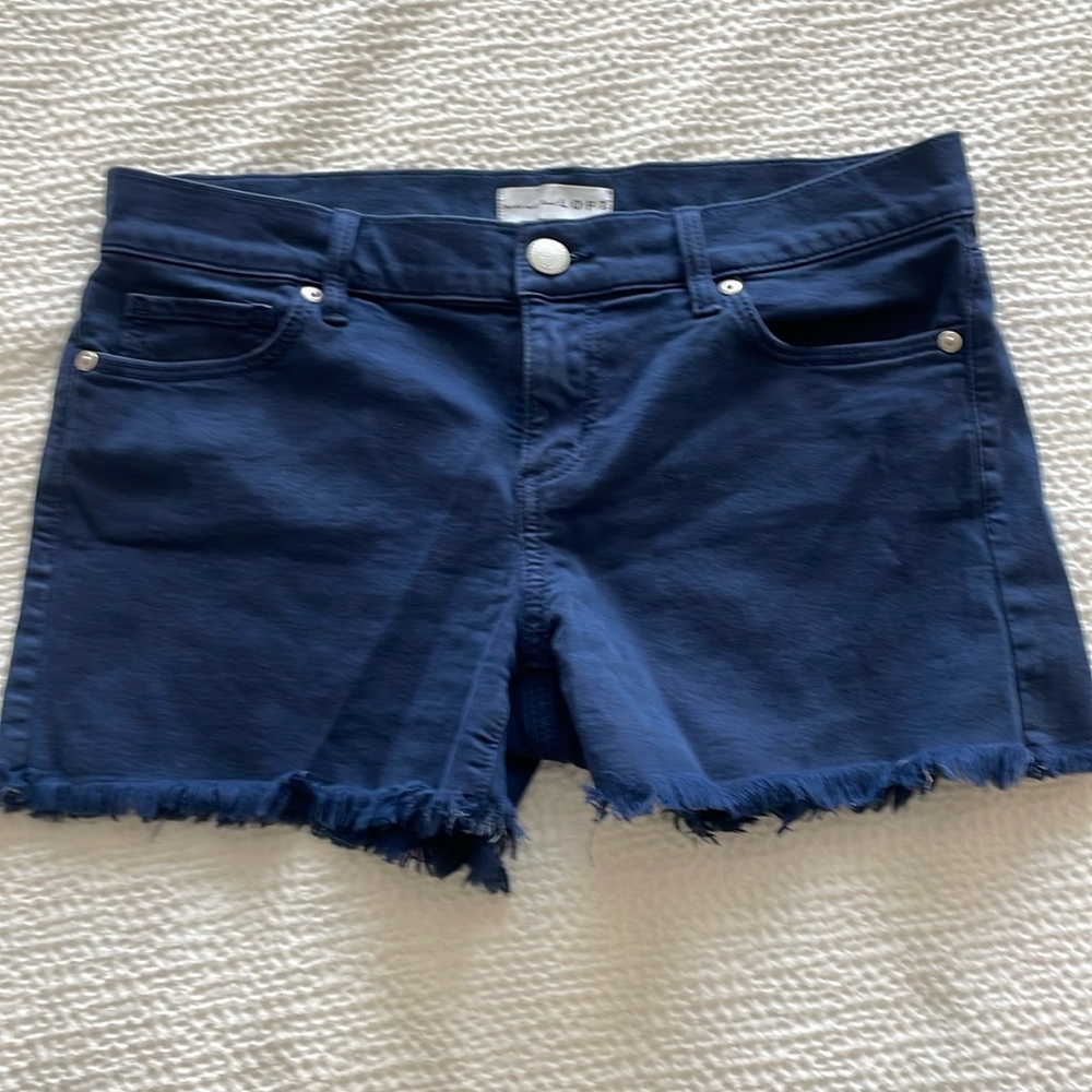 Loft mid rise shorts